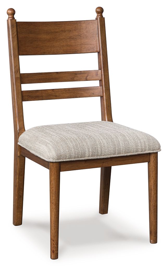 Greddinton - Dining Upholstered Side Chair (Set of 2) - Brown by Ashley Furniture product image