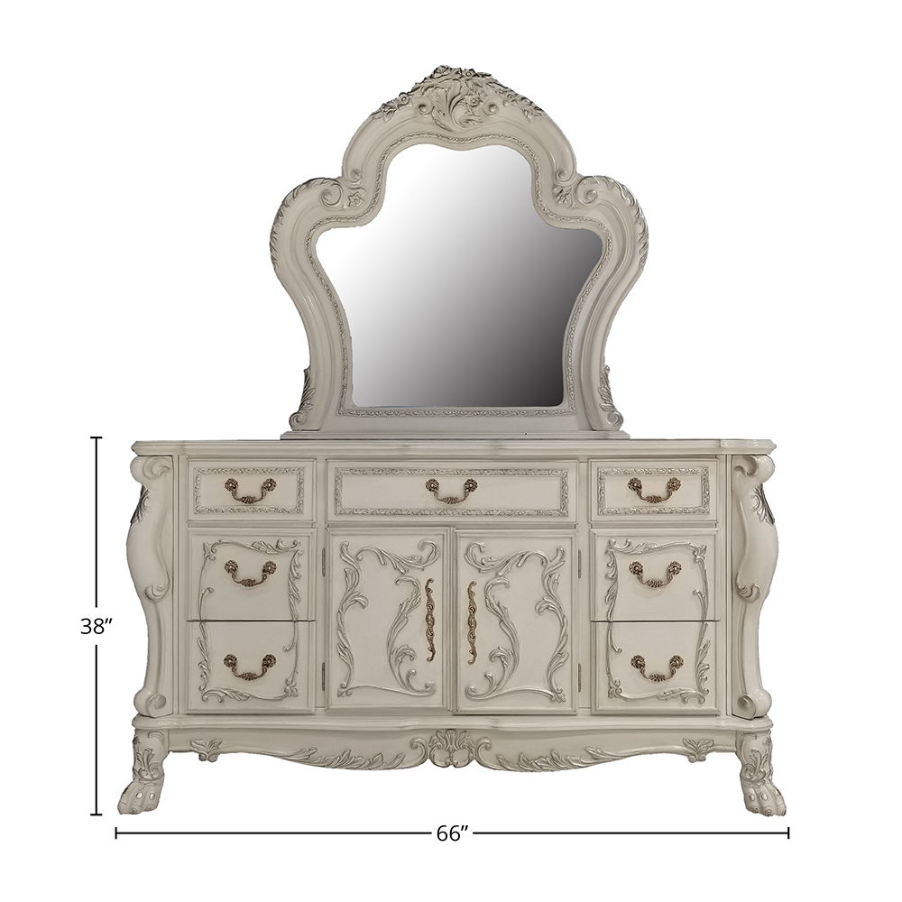 Dresden - Dresser - Bone White