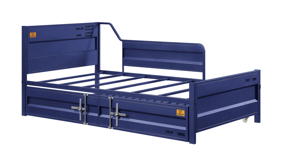 Cargo - Twin Daybed With Trundle - Blue
