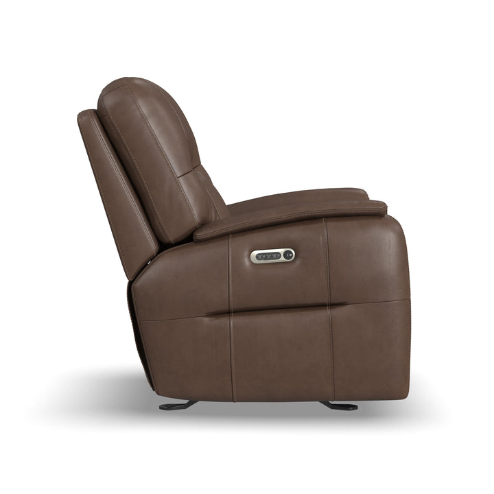 Wilson Power Gliding Recliner With Power Headrest Café