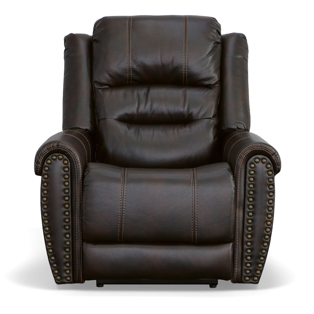 flexsteel-1590-50ph-62970-oscar-power-recliner-with-power-headrest-molasses