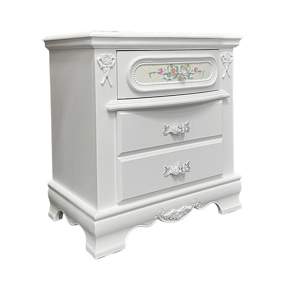 Flora - Nightstand - White