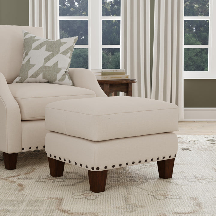Gianna Fabric Ottoman