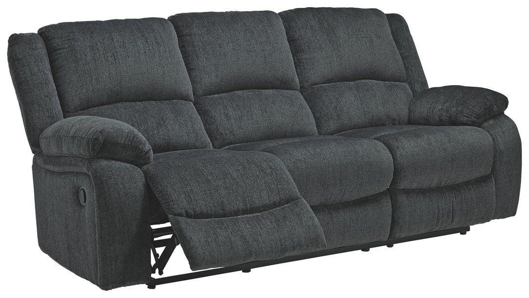 Draycoll - Reclining Sofa - Dark Gray