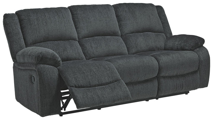 Draycoll - Reclining Sofa - Dark Gray