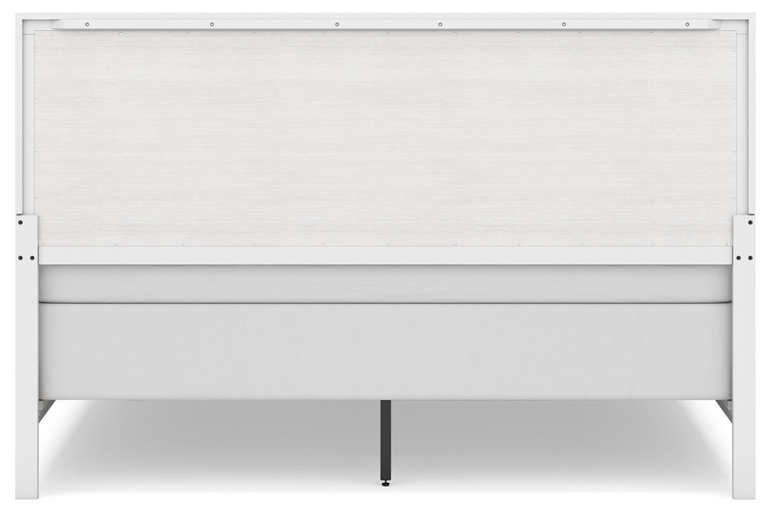 Binterglen - King Panel Bed - White by Ashley Furniture product image