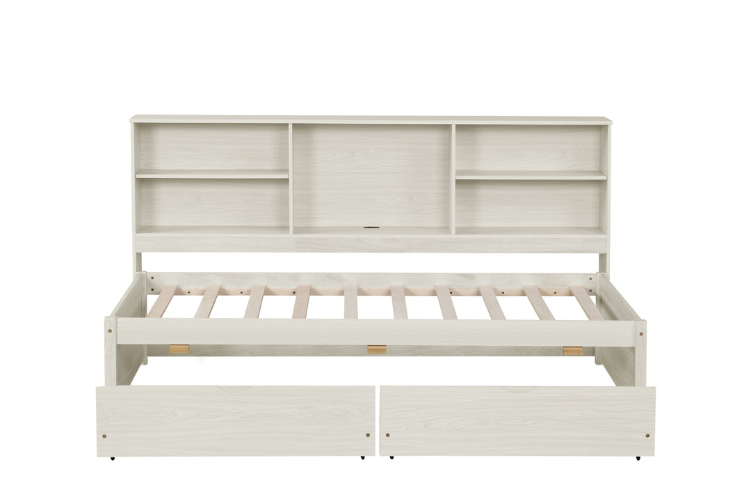 twin-size-bed-frame-with-side-bookshelves-two-drawers-and-built-in-usb-port-creamy-white-color