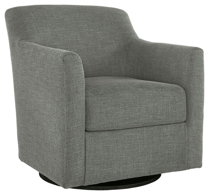 Bradney - Swivel Accent Chair - Gray