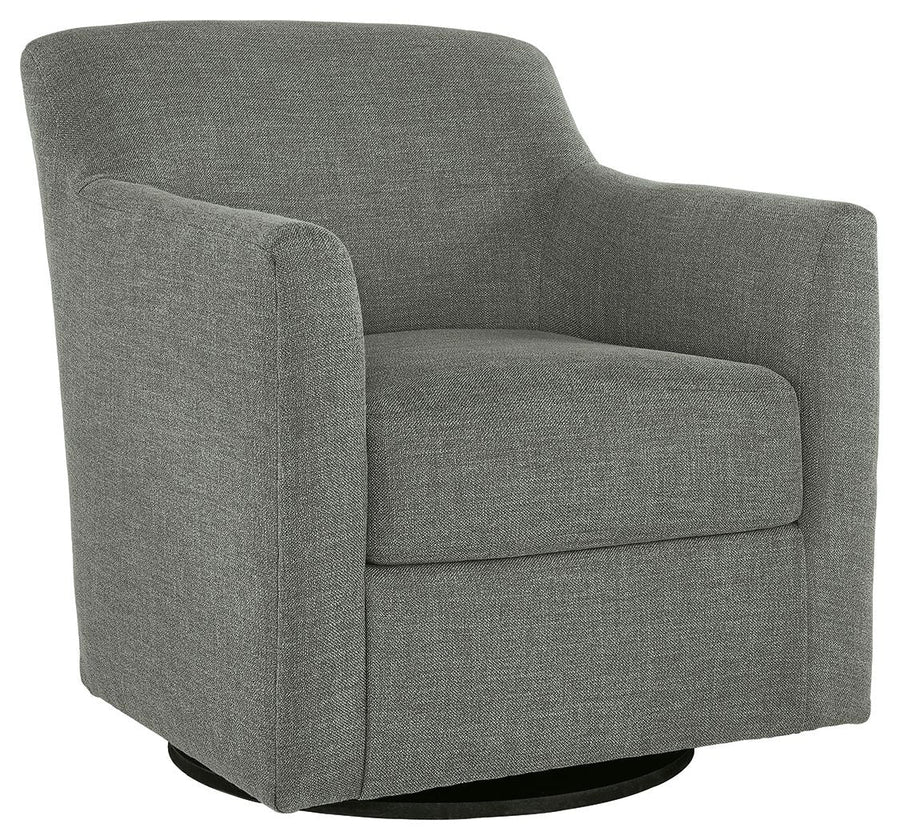 Bradney - Swivel Accent Chair - Gray