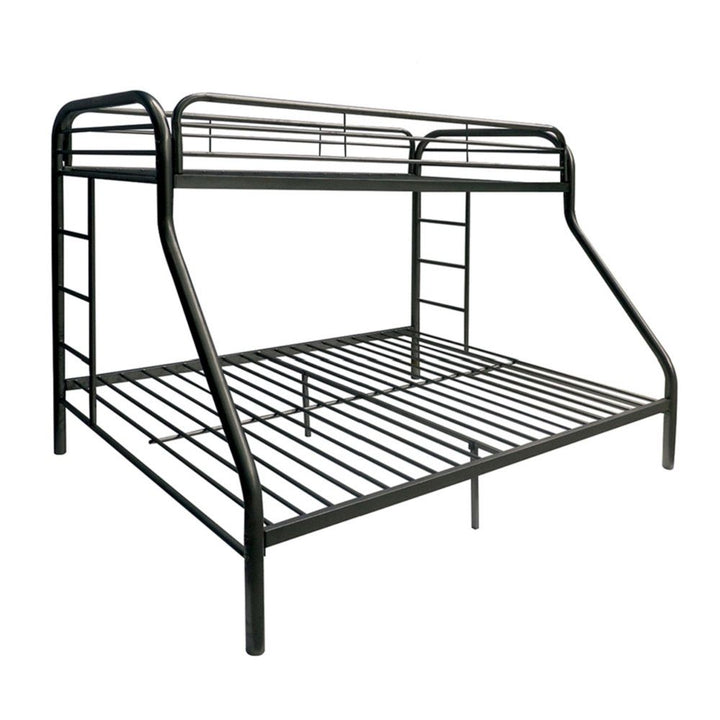 ACME Furniture Tritan Twin Over Full Bunk Bed Black
