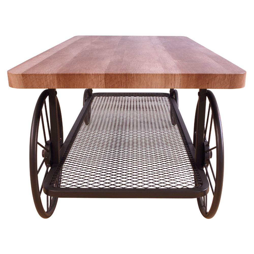 Francie - Coffee Table - Oak & Antique Gray