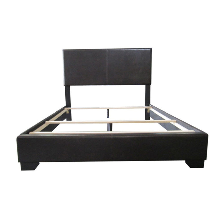 Ireland III - Full Bed - Black Synthetic Leather