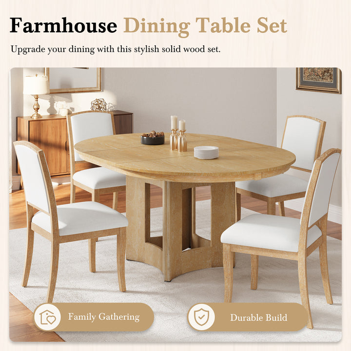 farmhouse-extendable-round-dining-table-set-for-5-with-upholstered-chairs-and-removable-leaf-natural-beige