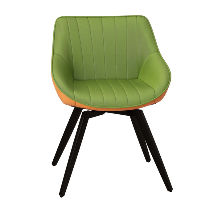 mid-century-modern-3-piece-round-tulip-dining-table-set-in-black-green