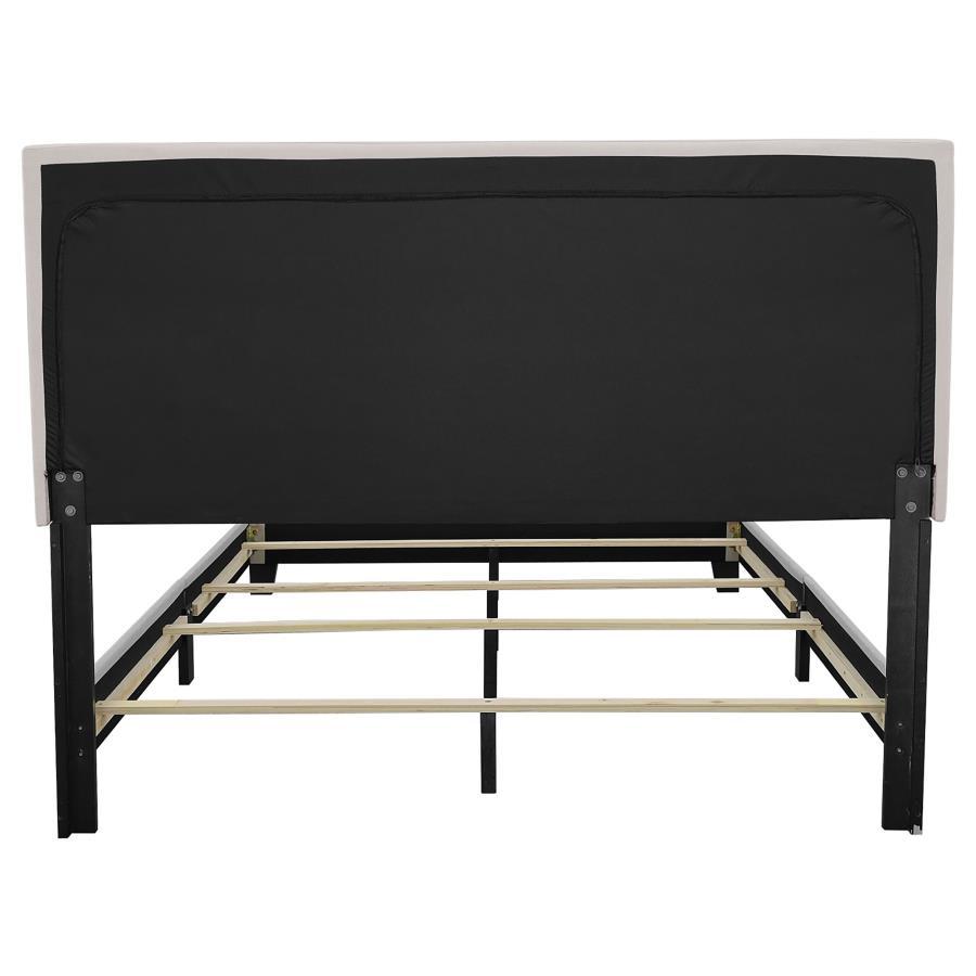 Boyd - Upholstered California King Panel Bed - Ivory