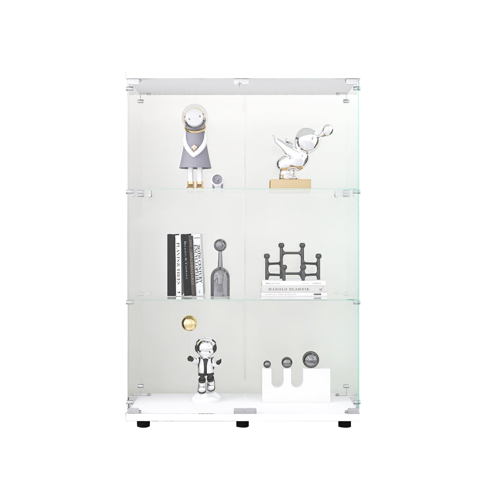 two-door-glass-display-cabinet-3-shelves-with-door-floor-standing-curio-bookshelf-white