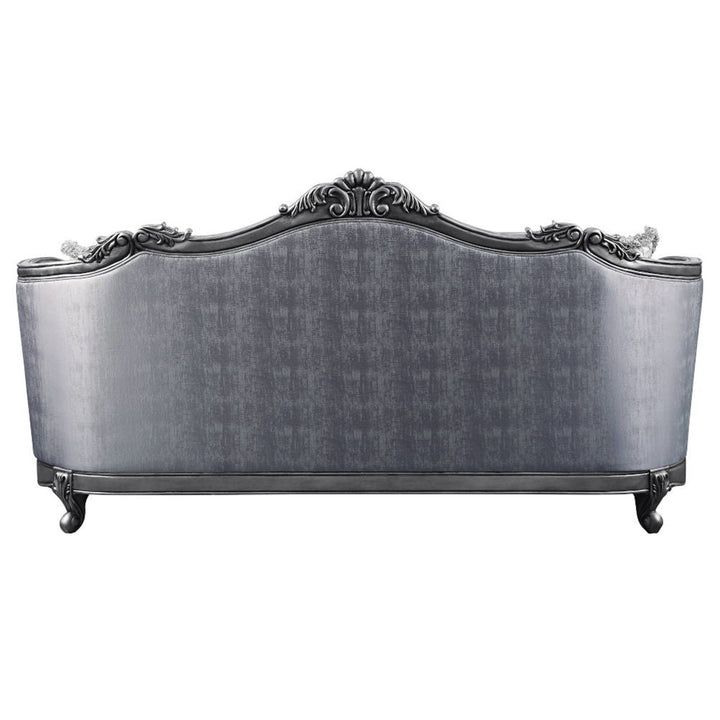 Ariadne - Sofa With 5 Pillows - Fabric & Platinum