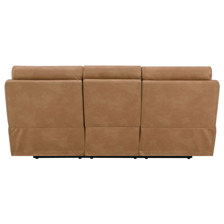 Chavis - Power Motion Sofa With USB & Power Headrest - Brown