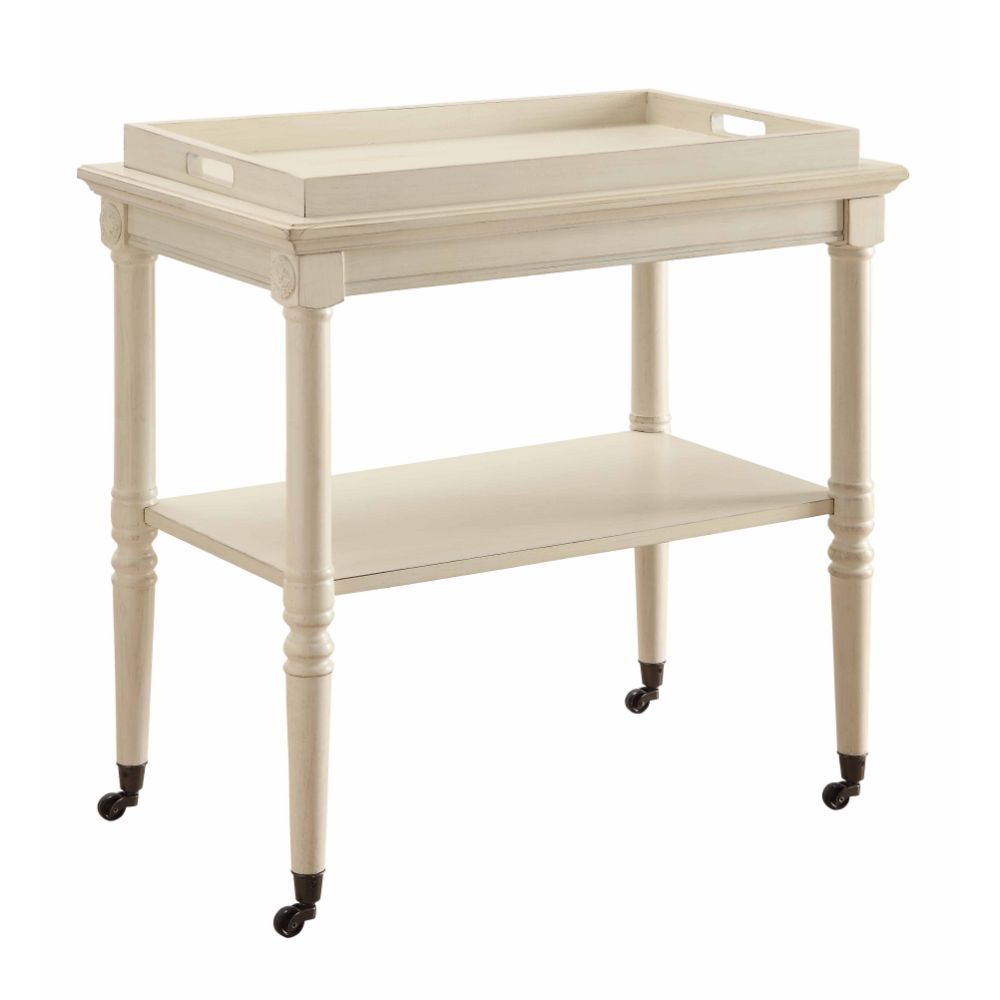 Frisco - Serving Cart - Antique White