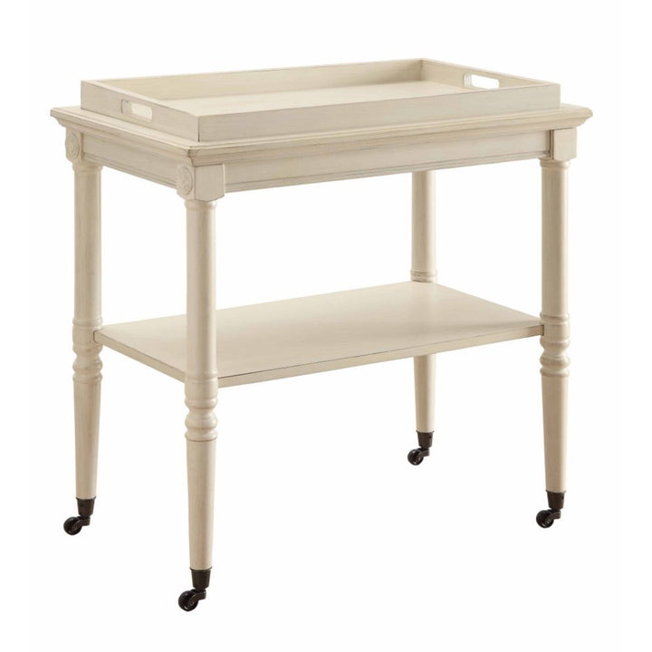 Frisco - Serving Cart - Antique White