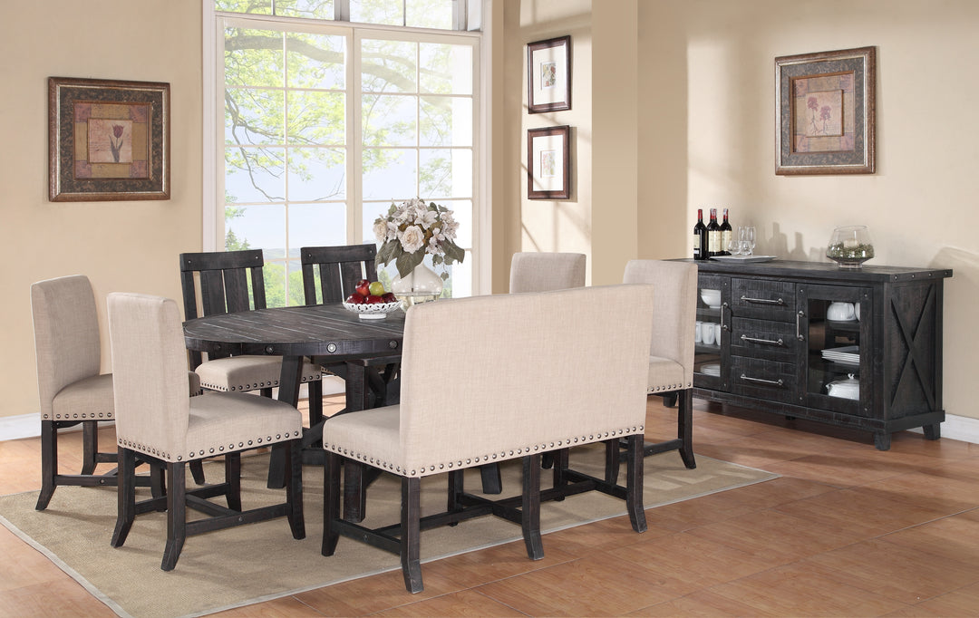 Modus Furniture 7Yc961R Yosemite Solid Wood Round Extension Table