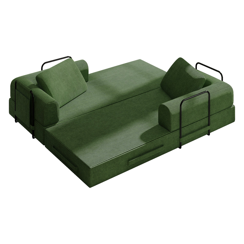 corduroy-convertible-sleeper-sofa-bed-with-pillow-jade