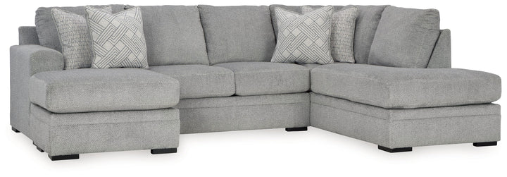 Casselbury - 2-Piece Sectional With Raf Corner Chaise - Cement by Ashley Furniture product image