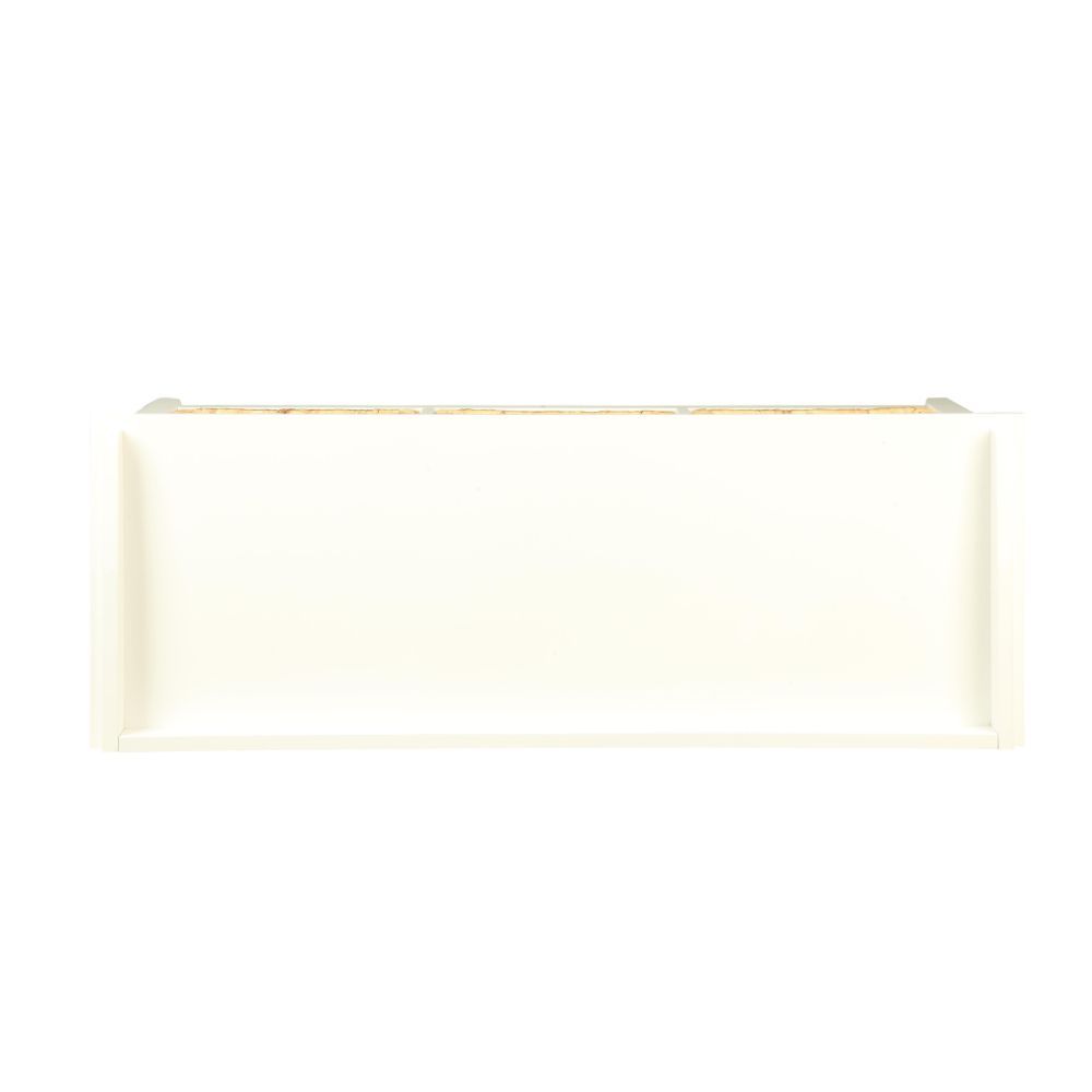 Flavius - Bench With Storage - Rattan & White