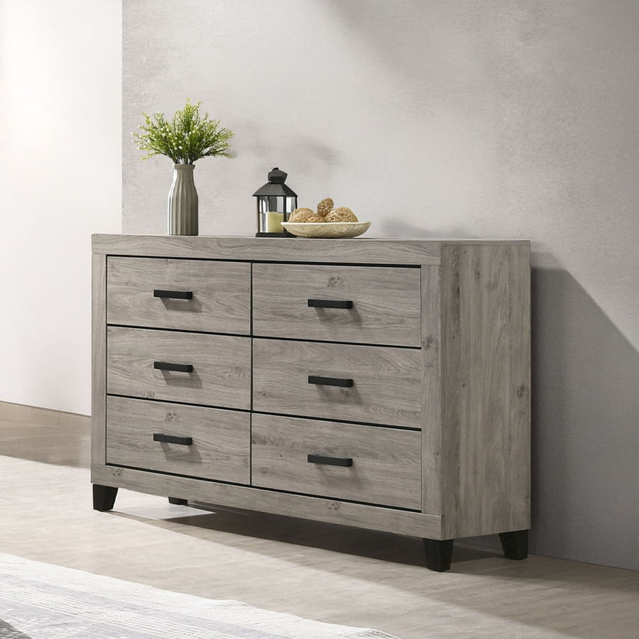 ACME Furniture Mari Dresser Light Gray Finish