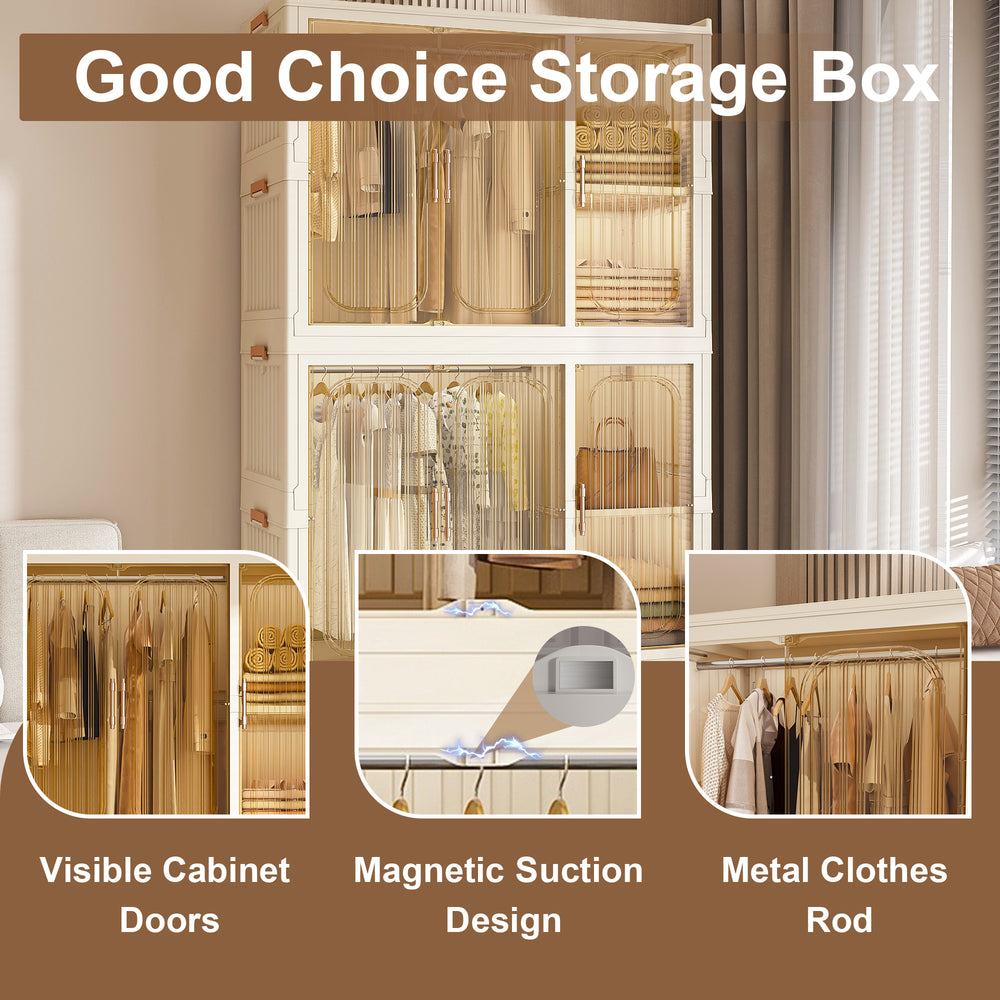 portable-wardrobe-closet-storage-organizer-for-clothes-clothes-dresser-9-magnetic-doors-9-cubes-2-hanging-rod-6-pcs-hangers-baby-wardrobe-storage-cabinet-white