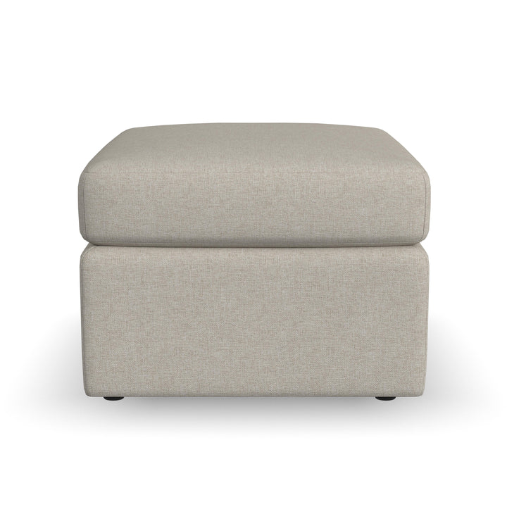 Sky Fabric Ottoman