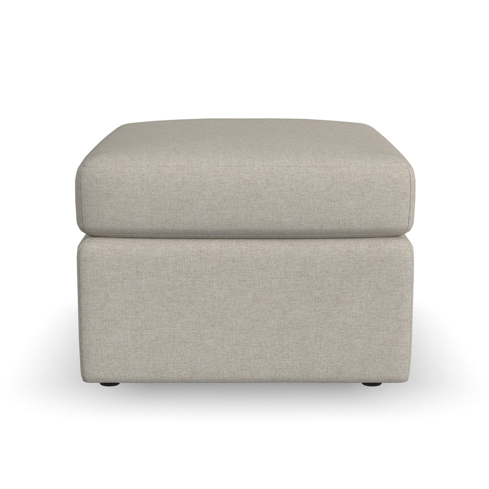 Sky Fabric Ottoman