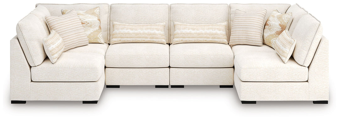 Donelson Creek - 6-Piece Sectional - Vanilla by Ashley Furniture product image