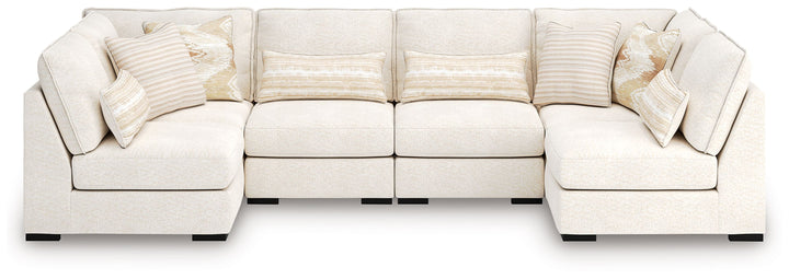Donelson Creek - 6-Piece Sectional - Vanilla by Ashley Furniture product image