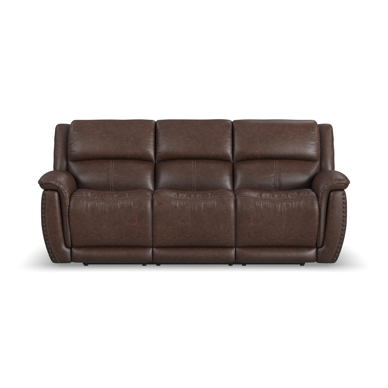 Beau  Power Reclining Sofa With Power Headrests  Sable