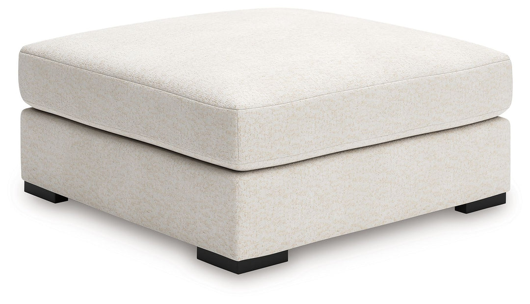 Donelson Creek - Oversized Accent Ottoman - Vanilla