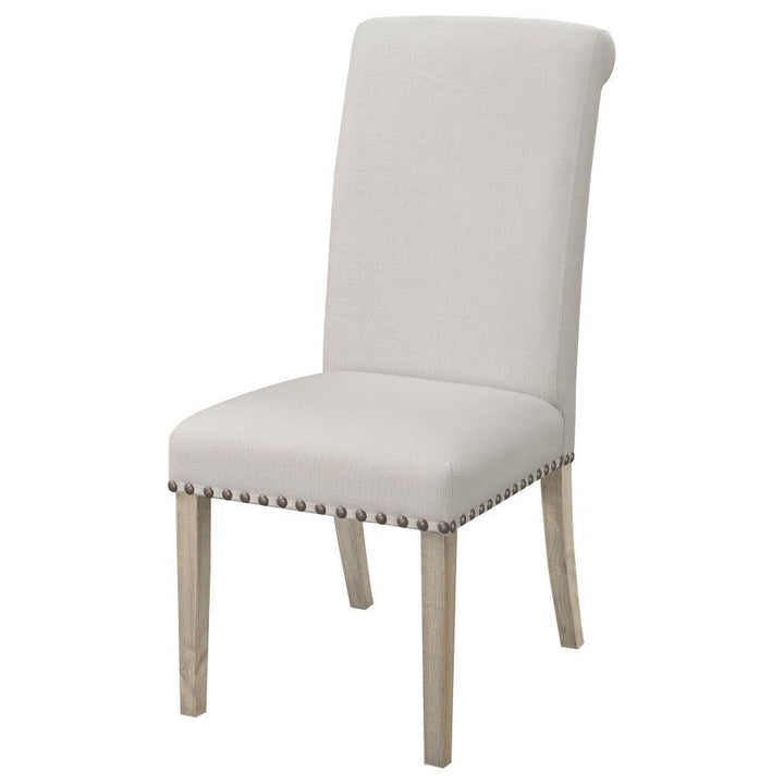 Salem - Fabric Upholstered Dining Side Chair  - Beige
