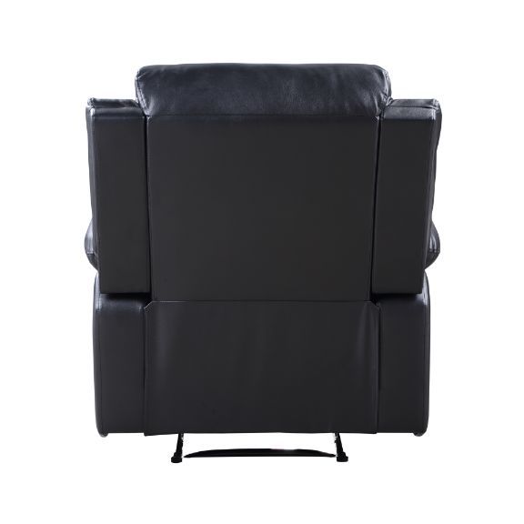 Eilbra - Power Motion Recliner - Black Synthetic Leather