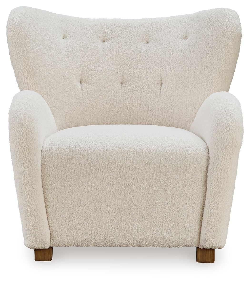 Larbell - Accent Chair - Ecru
