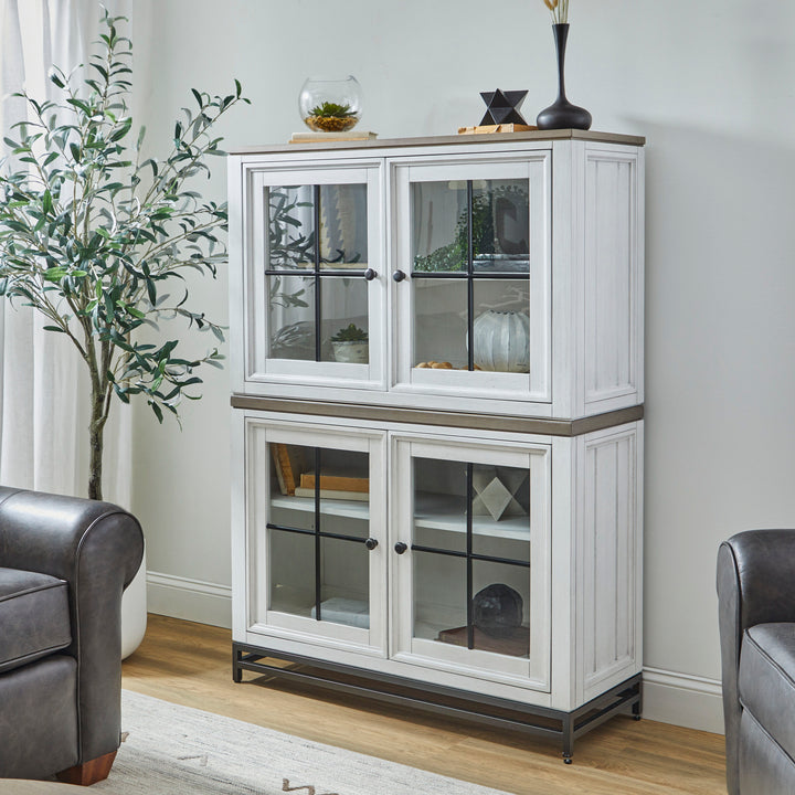 Melody Stacking Bookcase White