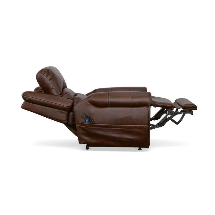 Oscar Fabric Power Lift Recliner with Right
