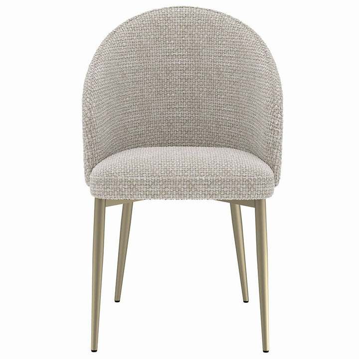 Cora - Side Chair Set of 2) - Champange Fabric