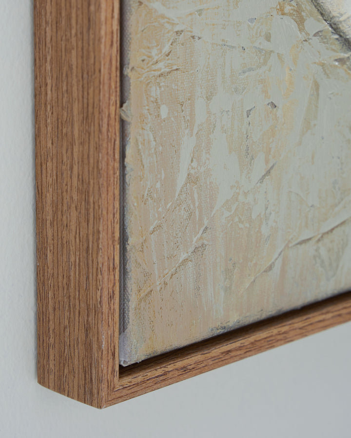 Bexlen - Wall Art Set (Set of 2) - Tan / Taupe / Black