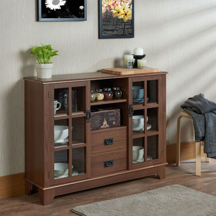Dubbs - Console Cabinet - Walnut