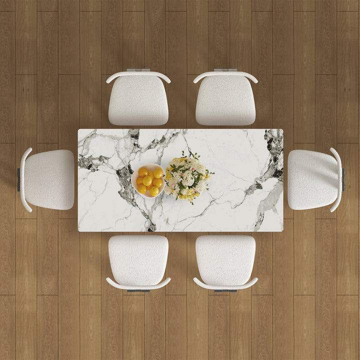 7-piece-burnt-stone-dining-set-gold-base-velvet-chairs