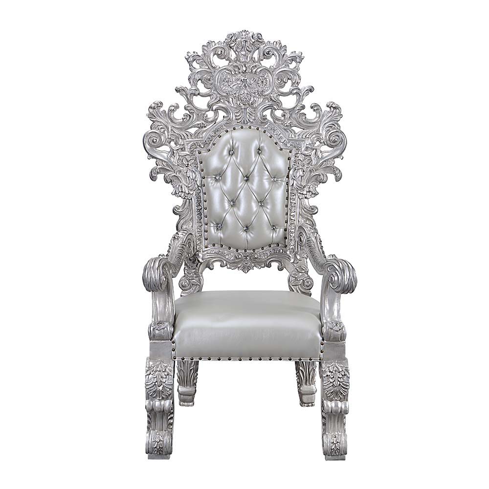 valkyrie-arm-chair-set-of-2-synthetic-leather-antique-platinum