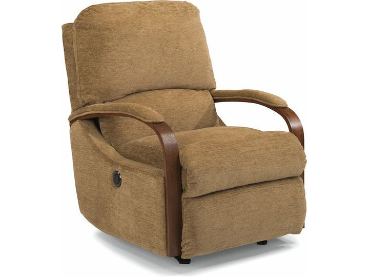 Woodlawn Power Recliner Light Brown