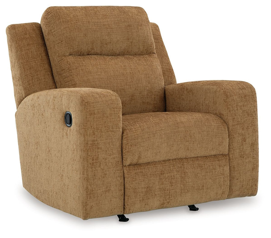 Kanlow - Rocker Recliner - Honey