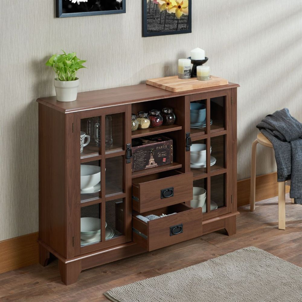 Dubbs - Console Cabinet - Walnut
