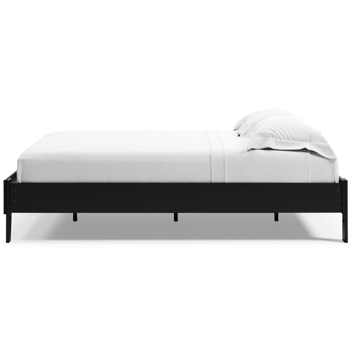 Finch - Queen Platform Bed - Black